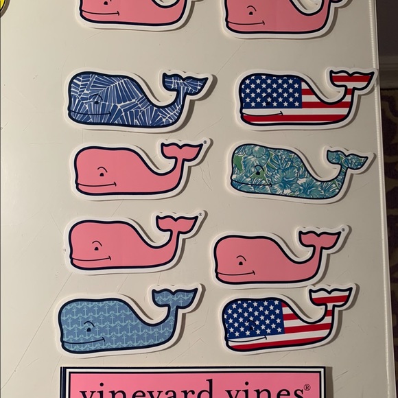 Vineyard Vines Accessories - Eleven vineyard vines stickers